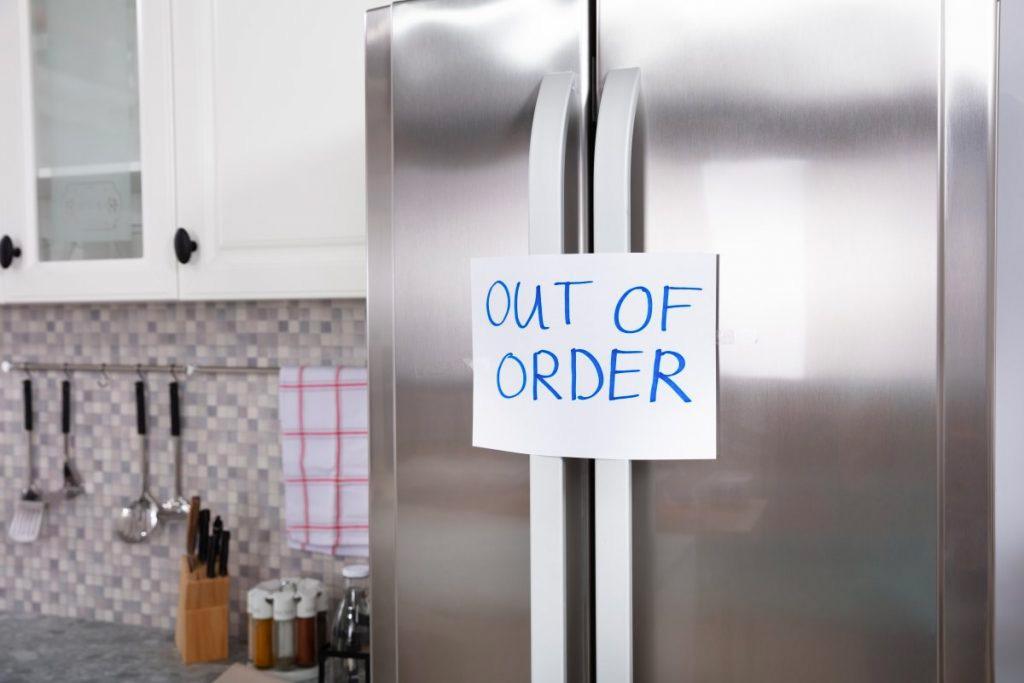 out of order