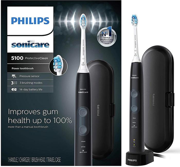 Philips Sonicare ProtectiveClean 5100 Rechargeable Electric Toothbrush