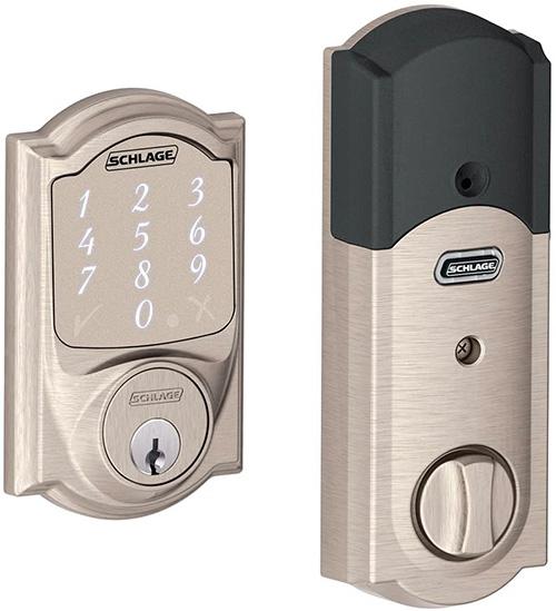 Schlage Satin Nickel Sense Smart Deadbolt