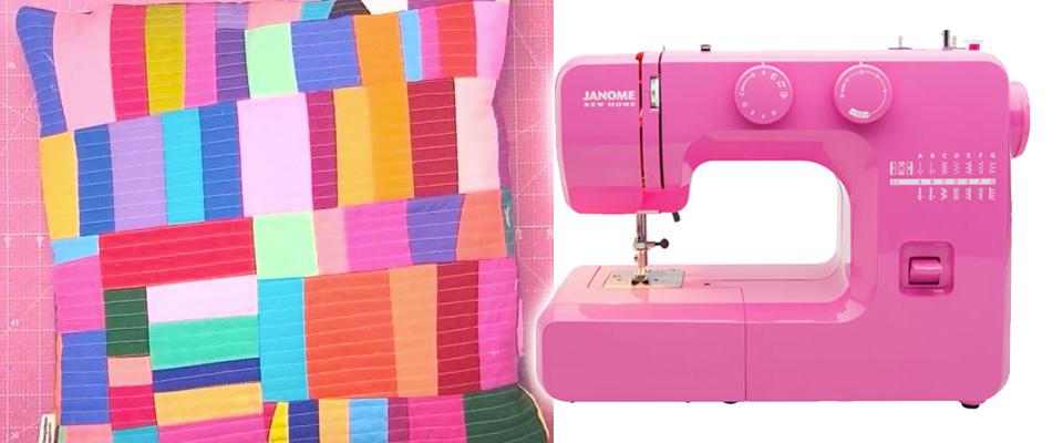 Janome Pink Sorbet Easy-to-Use Sewing Machine 