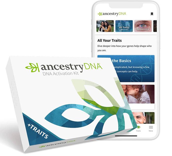 Ancestry DNA + Traits Test Kit