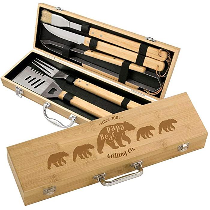 Personalized BBQ Grilling Set
