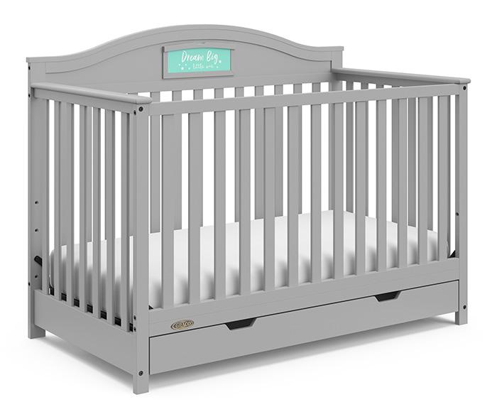 Graco Story Customizable 5-in-1 Convertible Crib with Drawer